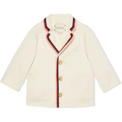 Børn Gucci Kids Blazer I Strækbart Bomuld