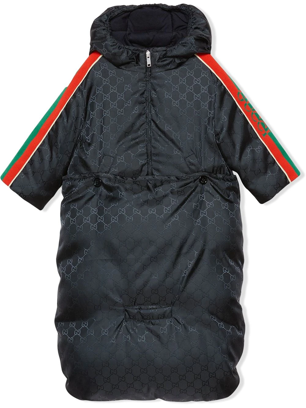 Børn Gucci Kids Dunjakke Med Supreme-tryk 1 Børn Gucci Kids Dunjakke Med Supreme-tryk