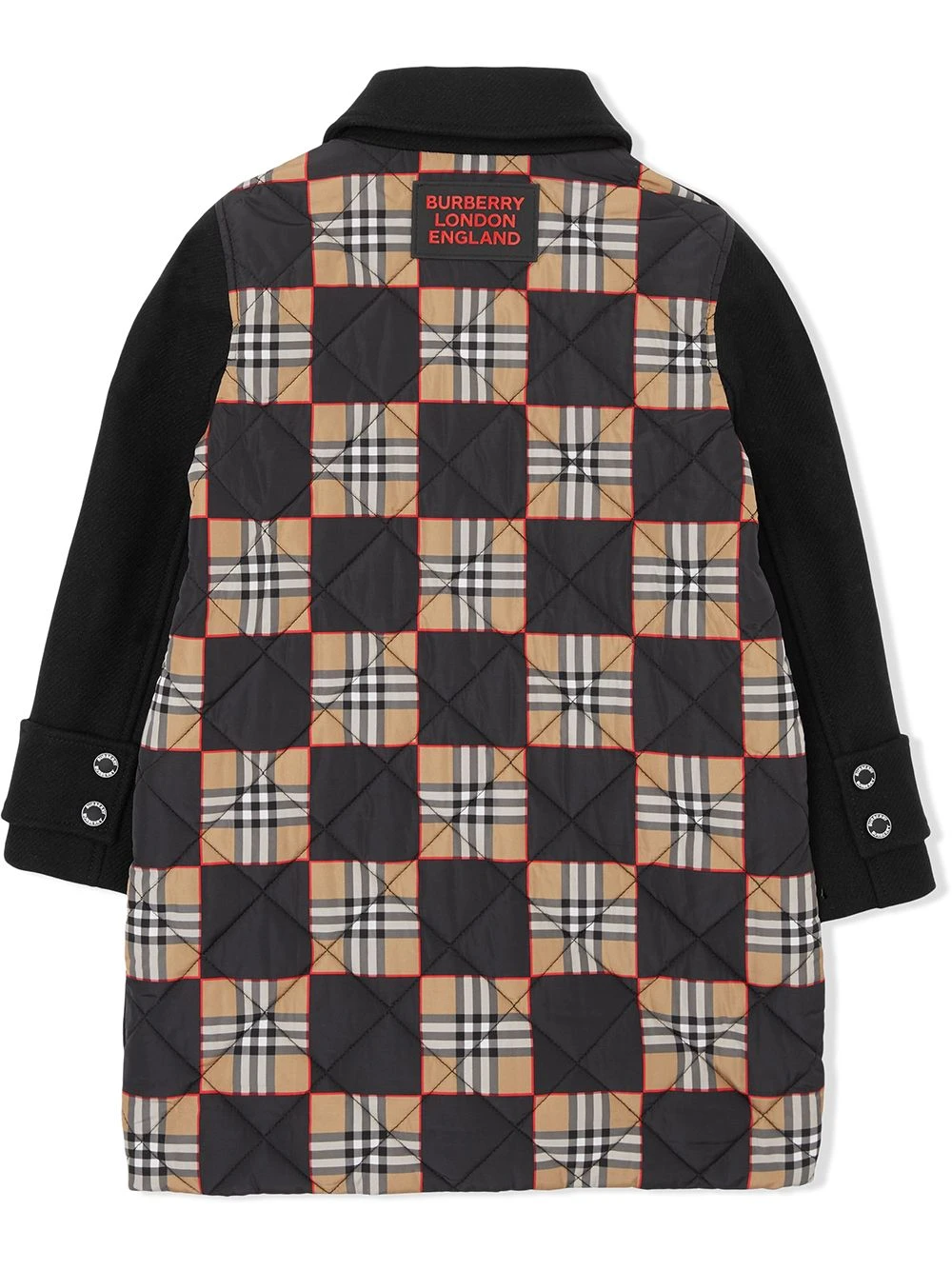 Børn Burberry Kids TEEN Frakke Med Skjult Lukning 3 Børn Burberry Kids TEEN Frakke Med Skjult Lukning - Image 3