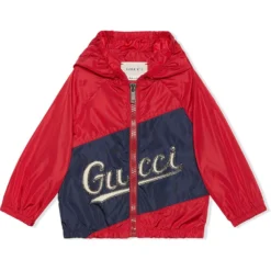 Børn Gucci Kids Jakke Med Hætte Og Logotryk