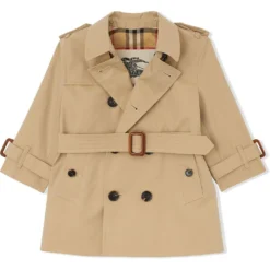 Børn Burberry Kids Dobbeltradet Trenchcoat