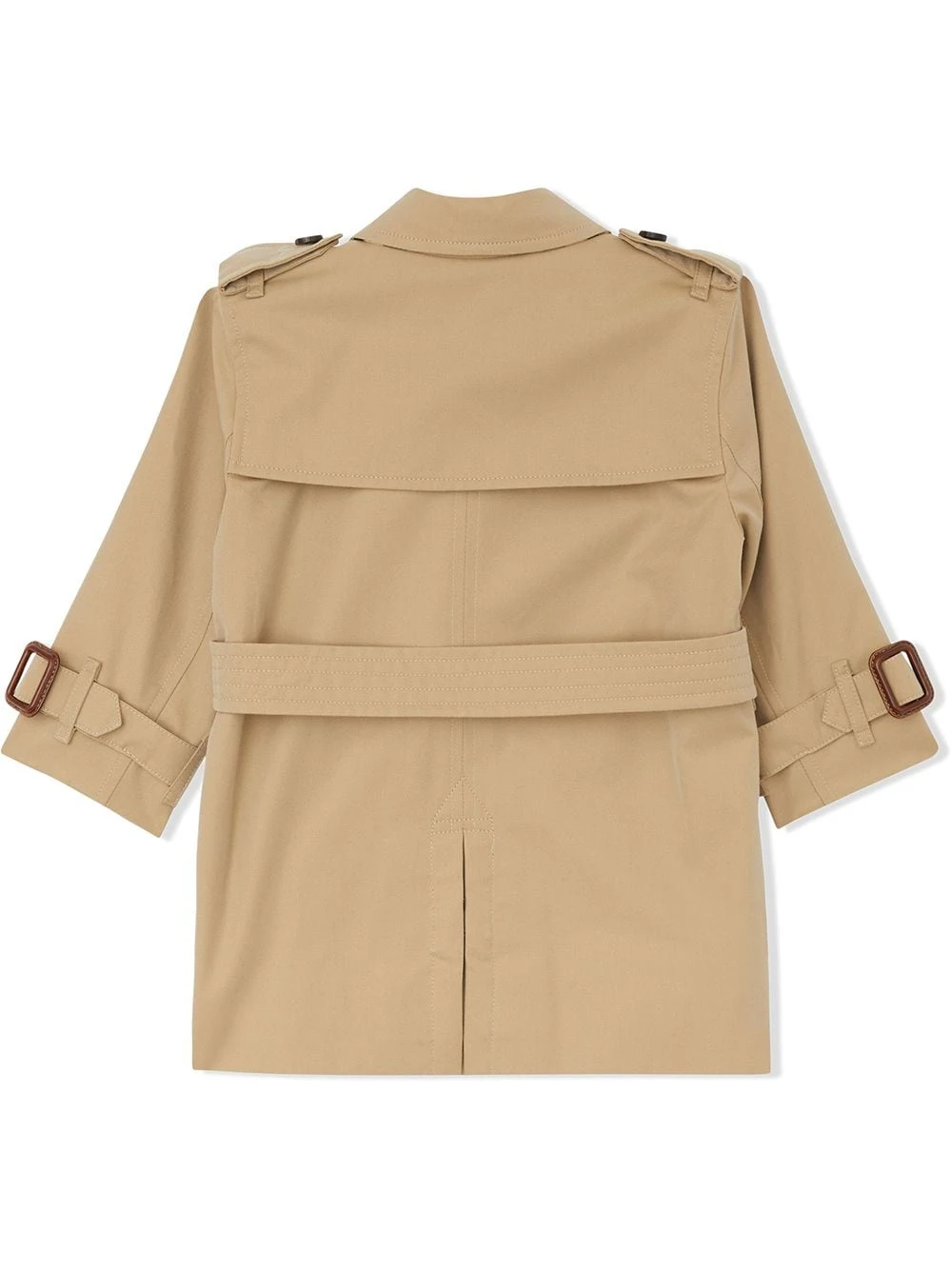 Børn Burberry Kids Dobbeltradet Trenchcoat 3 Børn Burberry Kids Dobbeltradet Trenchcoat - Image 3