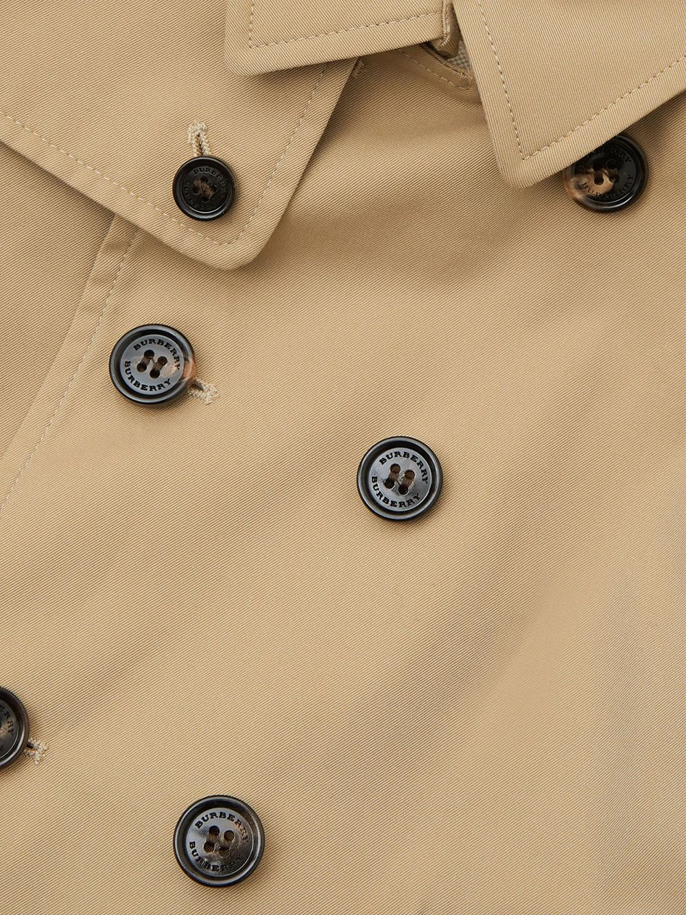 Børn Burberry Kids Dobbeltradet Trenchcoat 4 Børn Burberry Kids Dobbeltradet Trenchcoat - Image 4