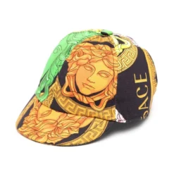 Børn Versace Kids Kasket Med Logotryk