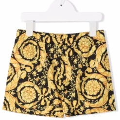 Børn Versace Kids Badeshorts Med Baroktryk