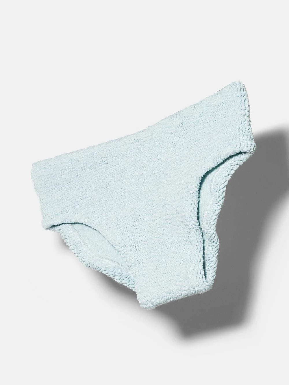 Børn Hunza G Kids Seersucker Bikiniunderdel 2 Børn Hunza G Kids Seersucker Bikiniunderdel - Image 2