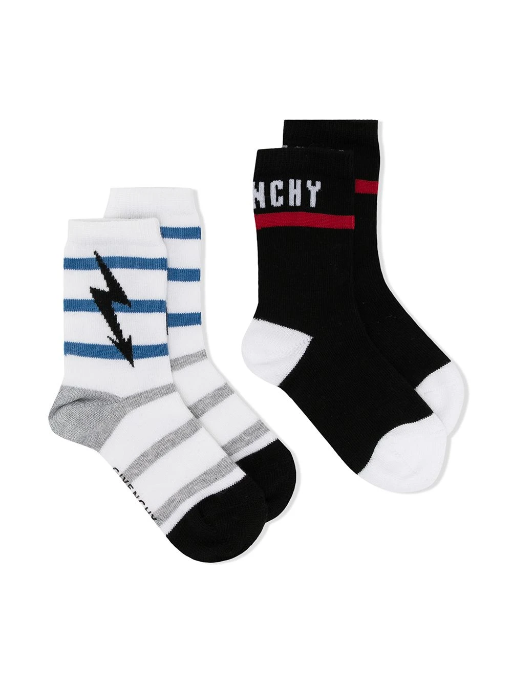 Børn Givenchy Kids Ankelstrømper I Intarsia-strik 1 Børn Givenchy Kids Ankelstrømper I Intarsia-strik