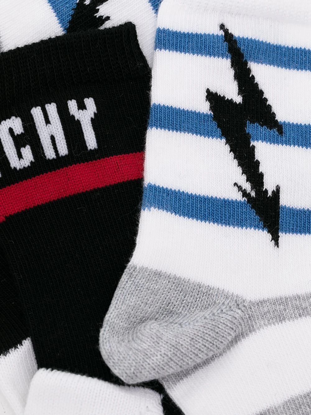 Børn Givenchy Kids Ankelstrømper I Intarsia-strik 2 Børn Givenchy Kids Ankelstrømper I Intarsia-strik - Image 2