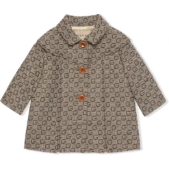 Børn Gucci Kids Uldfrakke Med G-motiv