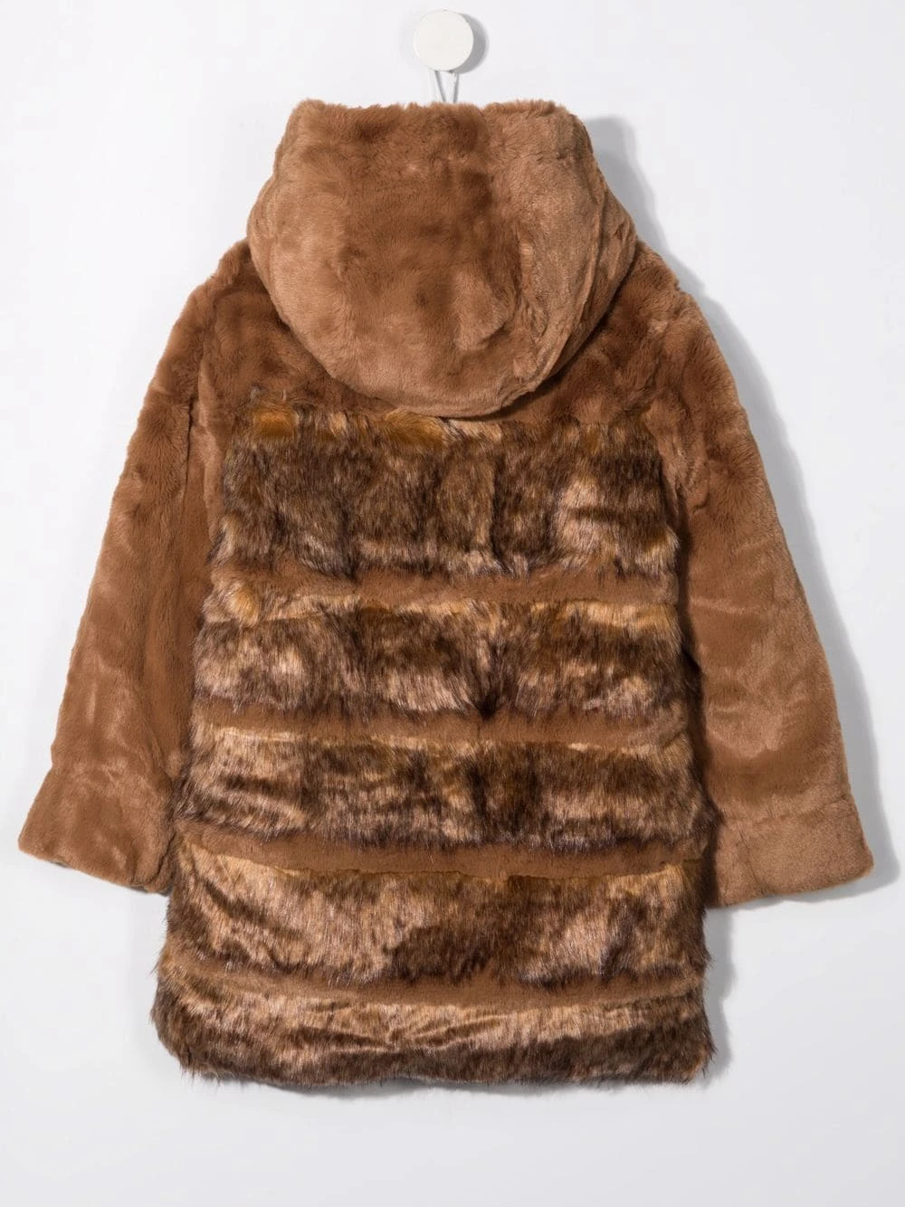 Børn Chloé Kids Frakke Med Hætte Med Imiteret Pels 2 Børn Chloé Kids Frakke Med Hætte Med Imiteret Pels - Image 2