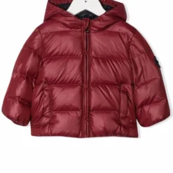 Børn Fay Kids Dynejakke Med Hætte Og Lynlås