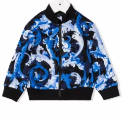 Børn Versace Kids Bomberjakke Med Baroktryk