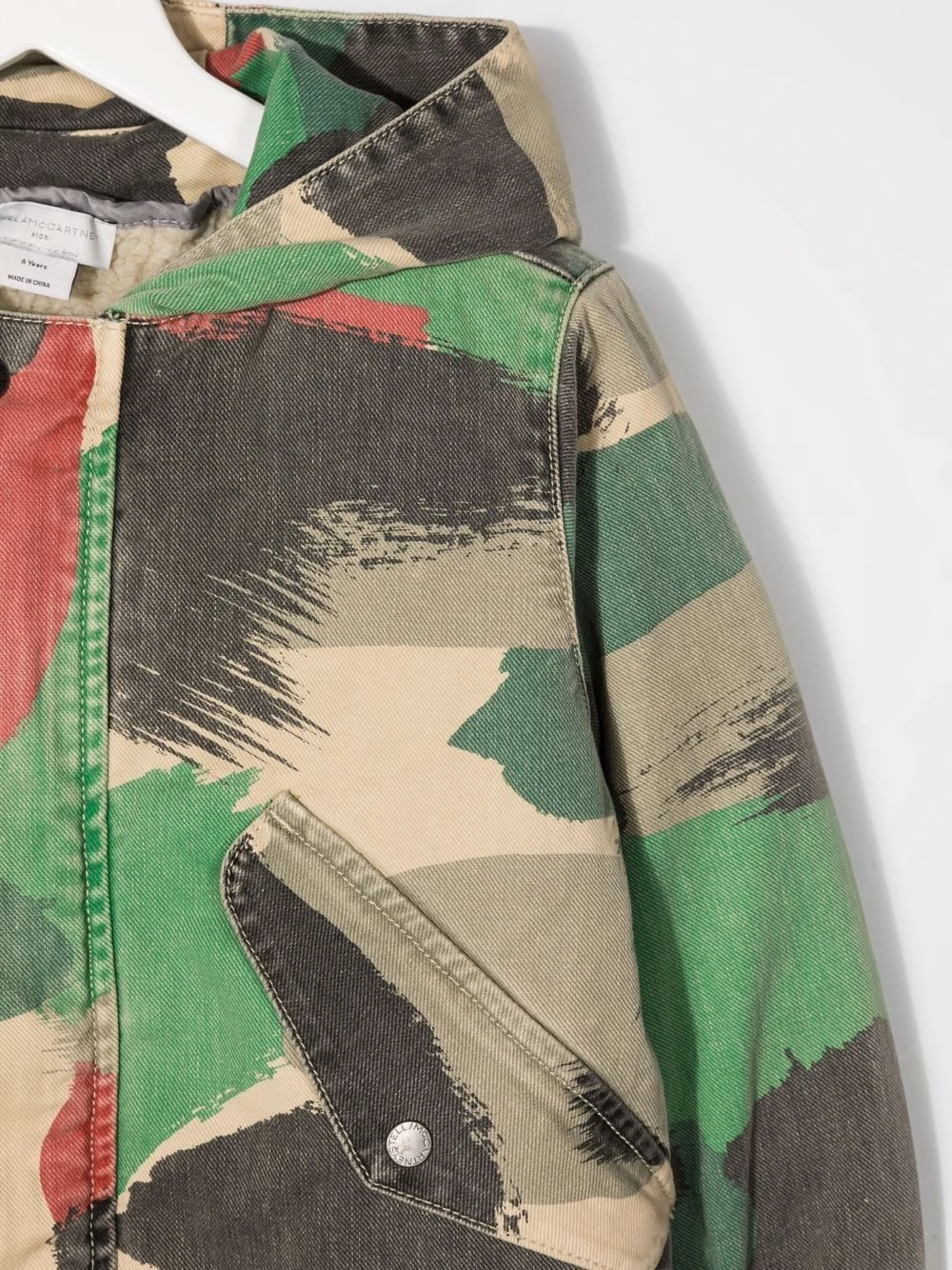 Børn Stella McCartney Kids Frakke Med Kamuflagetryk 3 Børn Stella McCartney Kids Frakke Med Kamuflagetryk - Image 3