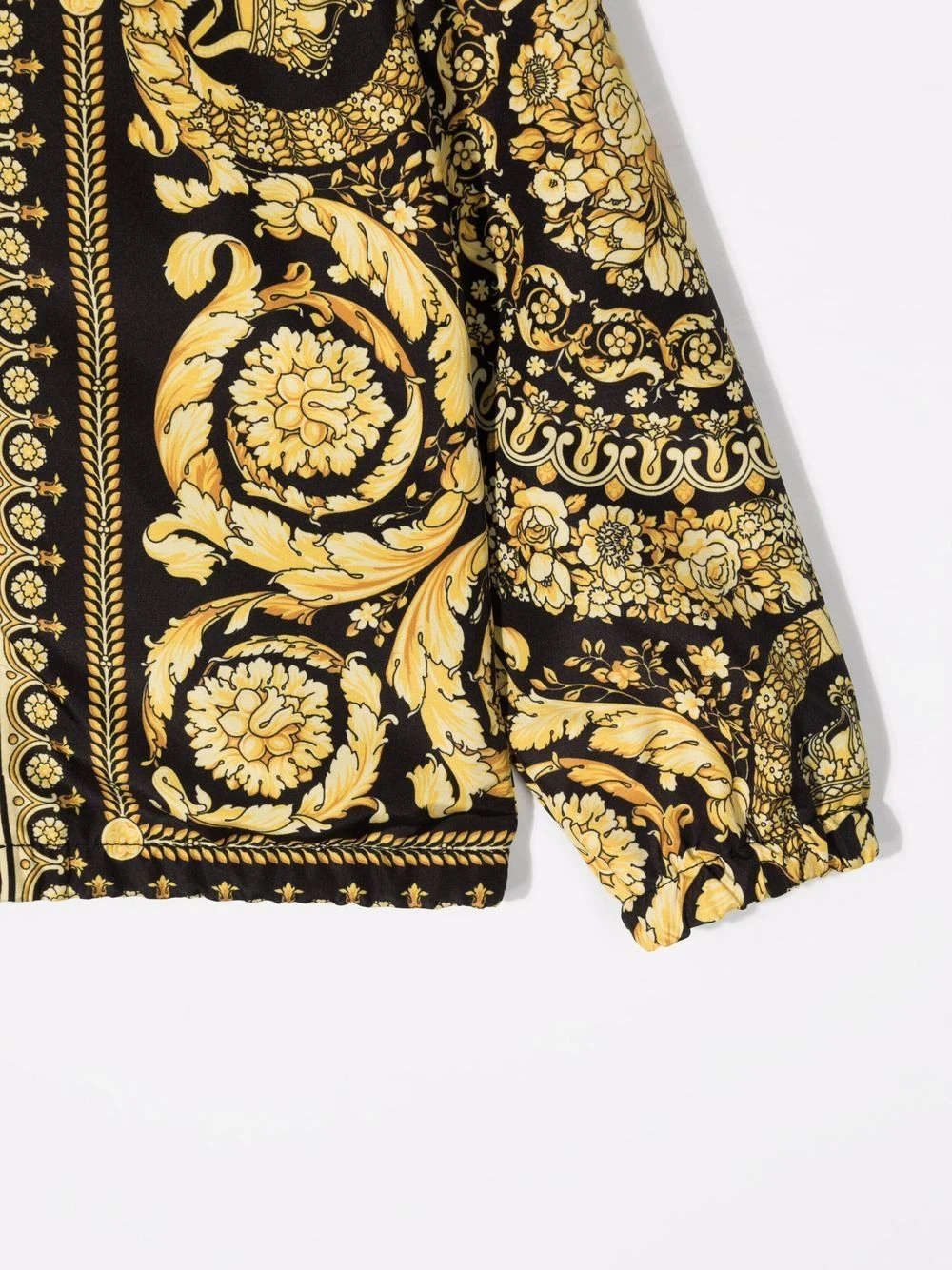 Børn Versace Kids Jakke Med Hætte Og Baroktryk 3 Børn Versace Kids Jakke Med Hætte Og Baroktryk - Image 3