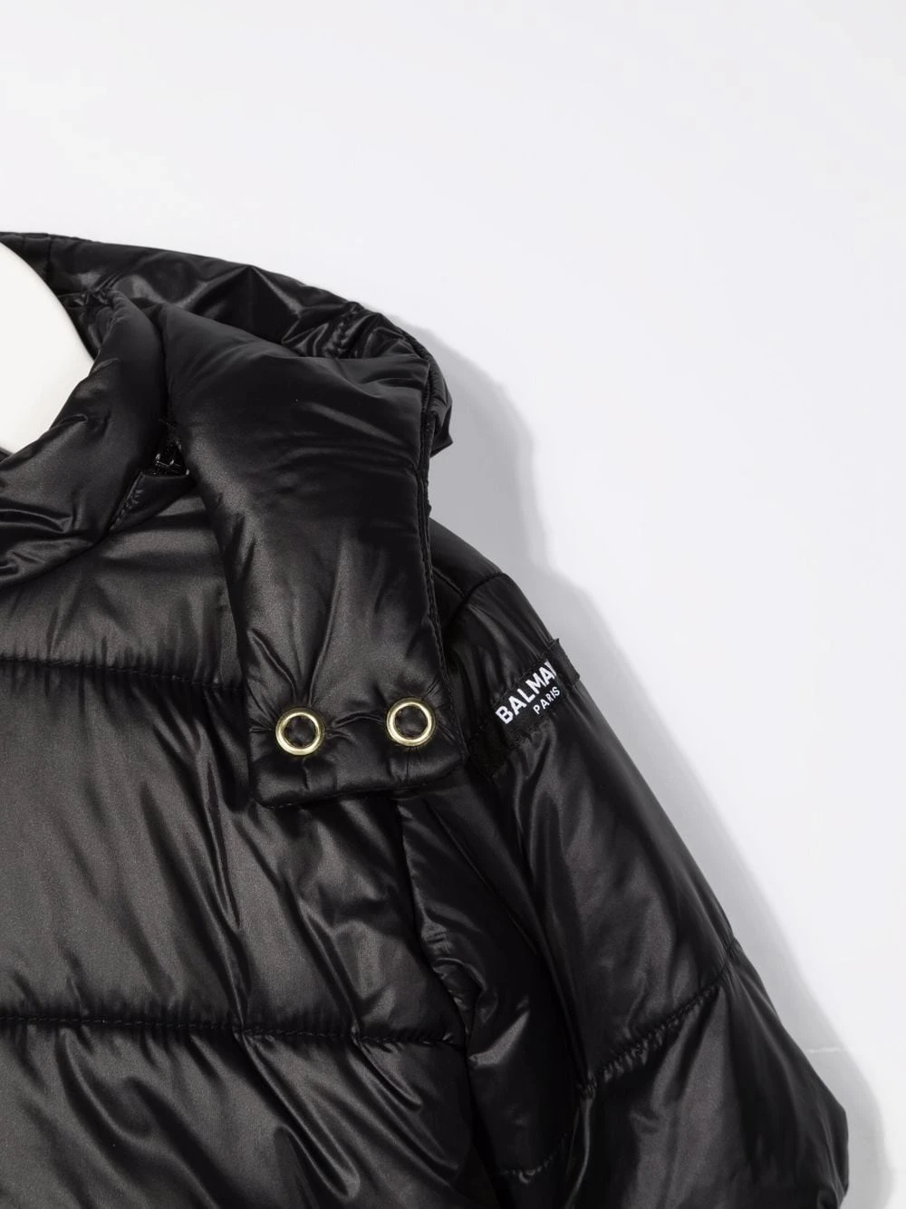 Børn Balmain Kids Dynefrakke Med Hætte 3 Børn Balmain Kids Dynefrakke Med Hætte - Image 3