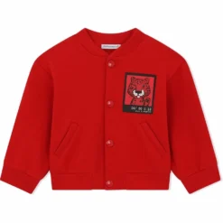 Børn Dolce & Gabbana Kids Bomberjakke Med Grafisk Tryk