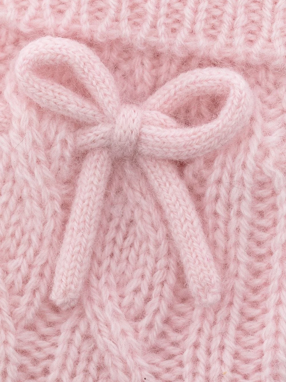 Børn N.PEAL KIDS Kabelstrikket Vanter 2 Børn N.PEAL KIDS Kabelstrikket Vanter - Image 2