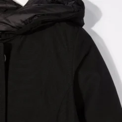 Børn Woolrich Kids Dunfrakke I Bomuldsblanding Med Hætte -Stella shop 17445601 36282046 1000