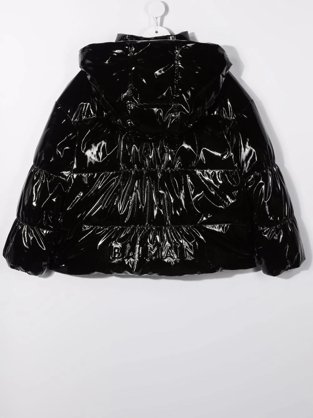 Børn Balmain Kids TEEN Dynefrakke Med Hætte 2 Børn Balmain Kids TEEN Dynefrakke Med Hætte - Image 2