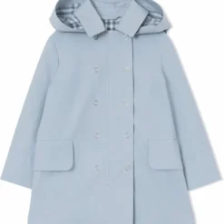 Børn Burberry Kids Trenchcoat Med Aftagelig Hætte