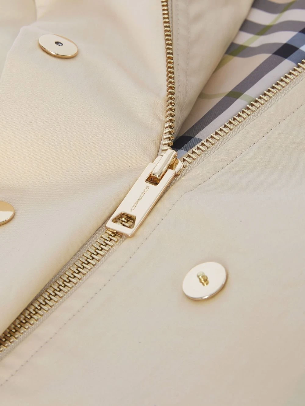 Børn Burberry Kids Trenchcoat Med Hætte 3 Børn Burberry Kids Trenchcoat Med Hætte - Image 3