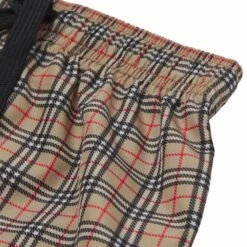 Børn Burberry Kids Badeshorts Med Ternet Tryk -Stella shop 17559474 36754347 1000