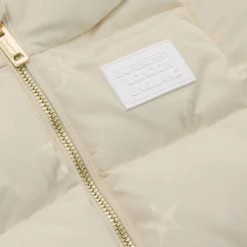 Børn Burberry Kids Thomas Bear Dynejakke Med Monogram -Stella shop 17597183 37452198 1000