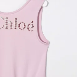 Børn Chloé Kids Playsuit Med Broderi Og Logo 5 Børn Chloé Kids Playsuit Med Broderi Og Logo -Stella shop 17643784 37142335 1000