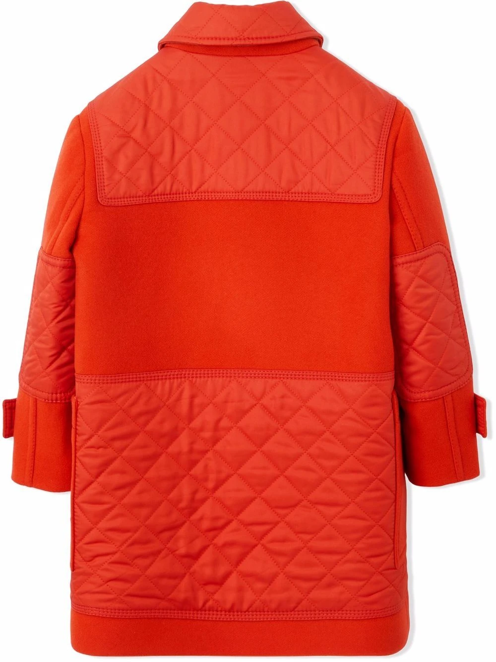 Børn Burberry Kids Diamant-quiltet Dufflecoat Med Panel 3 Børn Burberry Kids Diamant-quiltet Dufflecoat Med Panel - Image 3