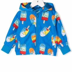 Børn Stella McCartney Kids Jakke Med Hætte Og Is-tryk