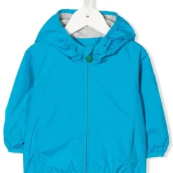 Børn Save The Duck Kids Cocobaby Jakke Med Hætte Og Lynlås