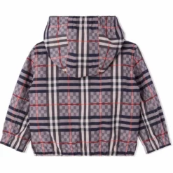 Børn Burberry Kids Vintage-ternet Vendbar Jakke -Stella shop 17917658 37837181 1000