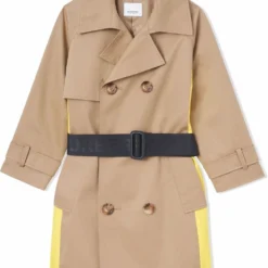 Børn Burberry Kids Trenchcoat Med Paneldetalje