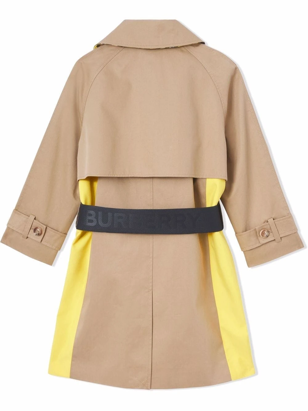 Børn Burberry Kids Trenchcoat Med Paneldetalje 2 Børn Burberry Kids Trenchcoat Med Paneldetalje - Image 2