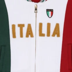 Børn Dolce & Gabbana Kids Bomberjakke Med Italienske Striber -Stella shop 17929049 37936052 1000