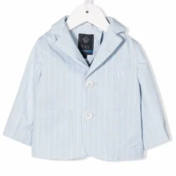 Børn Fay Kids Stribet Blazer Med Logo