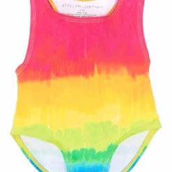 Børn Stella McCartney Kids TEEN Badedragt Med Colourblocking Og Bryderryg