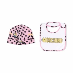 Børn Moschino Kids X Minions Hattesæt Med Prikker