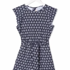 Børn Michael Kors Kids Playsuit Med Monogramtryk