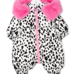 Børn Chiara Ferragni Kids Dynefrakke Med Dyretryk