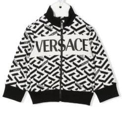 Børn Versace Kids Bomberjakke Med Monogram