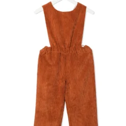 Børn Eshvi Kids Fløjlskjole Med Krydsende Stropper