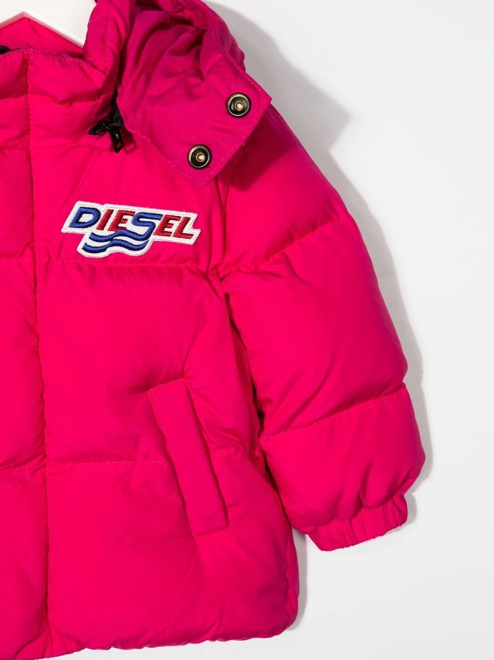 Børn Diesel Kids Dunjakke Med Logomærke 3 Børn Diesel Kids Dunjakke Med Logomærke - Image 3