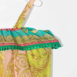 Børn Versace Kids Playsuit Med Barokmønster -Stella shop 18276566 39087257 1000