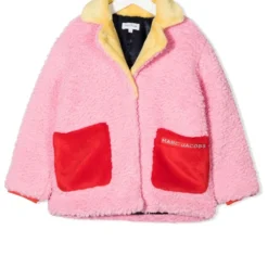 Børn Marc Jacobs Kids Tekstureret Frakke Med Colourblocking