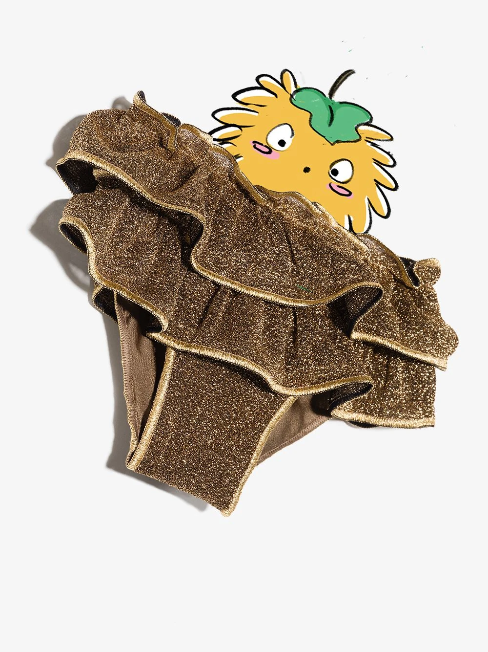 Børn Oseree Kids Bikini-underdel Med Flæser 2 Børn Oseree Kids Bikini-underdel Med Flæser - Image 2