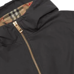 Børn Burberry Kids Vintage-ternet Jakke Med Hætte -Stella shop 18454933 39632404 1000