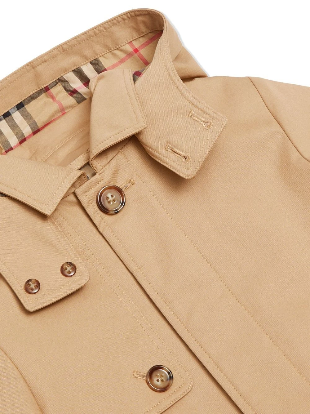 Børn Burberry Kids Frakke Med Aftagelig Hætte 3 Børn Burberry Kids Frakke Med Aftagelig Hætte - Image 3