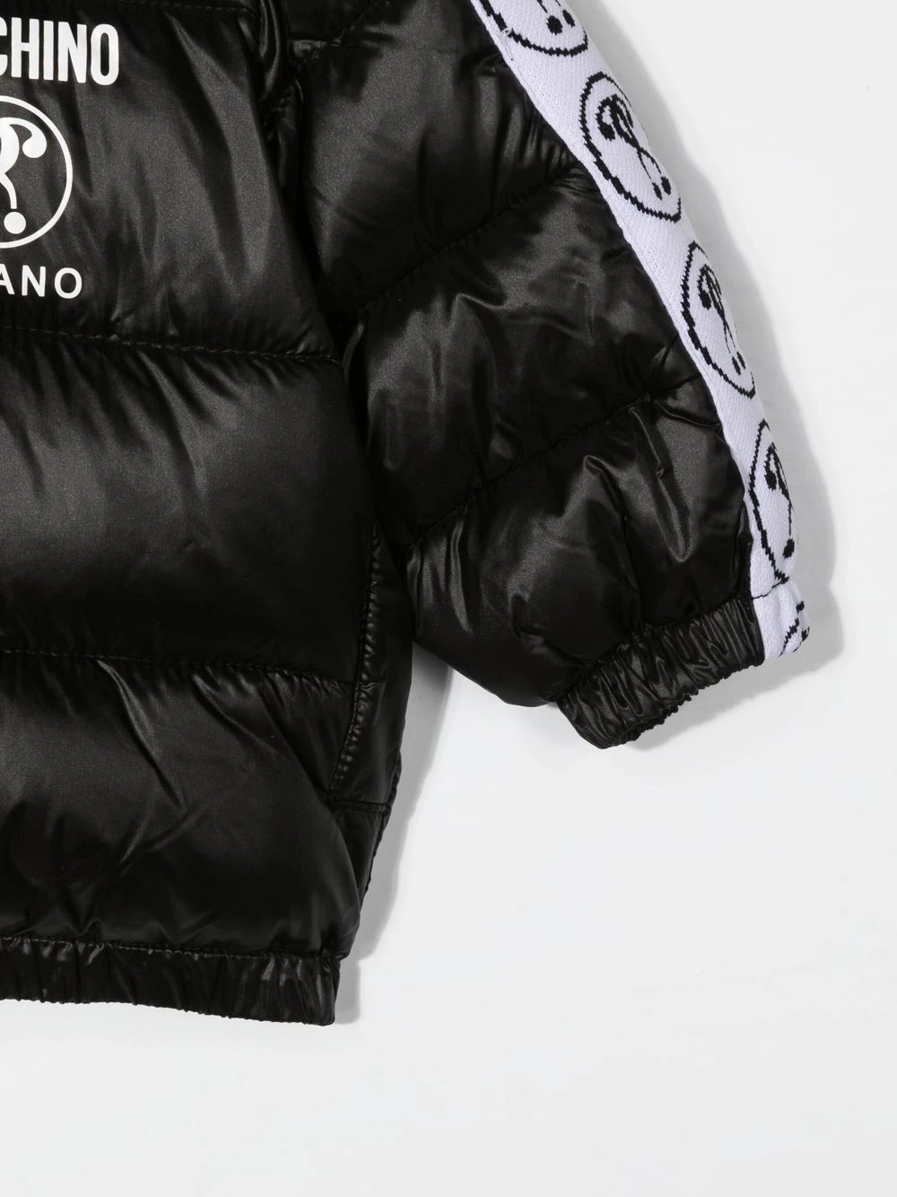 Børn Moschino Kids Jakke Med Hætte Og Logotryk 3 Børn Moschino Kids Jakke Med Hætte Og Logotryk - Image 3