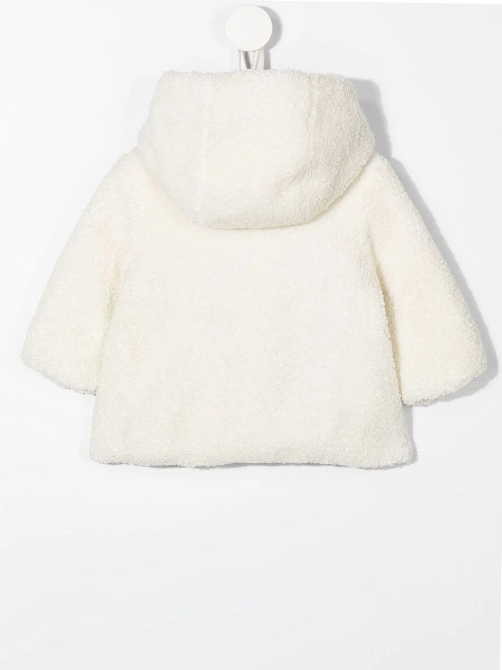 Børn Moschino Kids Frakke I Fleece Med Broderet Logo 2 Børn Moschino Kids Frakke I Fleece Med Broderet Logo - Image 2